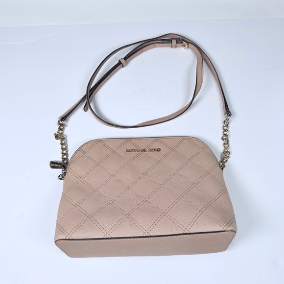 Michael Kors Quilted Crossbody in Blush - Picture 9 of 9